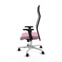 Piqueras y Crespo Chaise de Bureau Albacete Rose et Noir