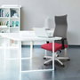 Piqueras y Crespo Chaise de Bureau Albacete Rose et Noir