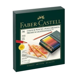 Faber Castell Polychromos - Set de 36 crayons de couleur mixtes