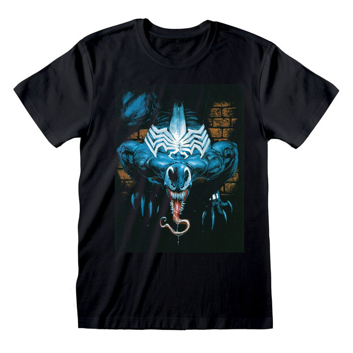 Marvel T-shirt à manches courtes Wall Lurker Noir Unisexe S Marvel T-shirt à manches courtes Wall Lurker Noir Unisexe S