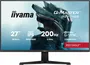 Iiyama G-Master Red Eagle G2771QS-B1 - Moniteur PC Gamer 27 Pouces WQHD Fast IPS 200Hz 0.5ms MPRT, Compatible G-SYNC, HDMI/DisplayPort, Haut-parleurs