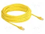 DELOCK Câble Ethernet Cat 6a U/UTP 10m Jaune