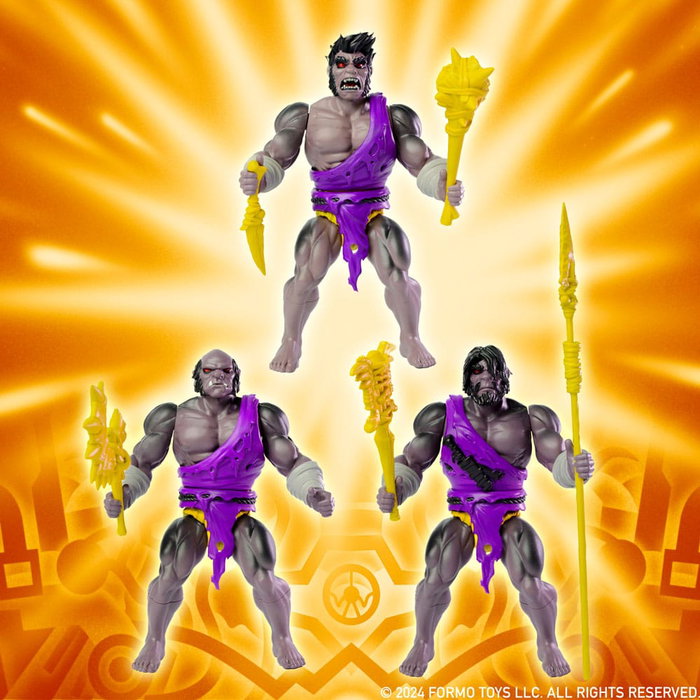 Formo Toys Legends of Dragonore Wave 2 : Dragon Hunt pack 3 figurines Brukteror Cave Men 14 cm Formo Toys Legends of Dragonore Wave 2 : Dragon Hunt pack 3 figurines Brukteror Cave Men 14 cm