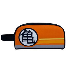 CYP BRANDS Nécessaire de Voyage Dragon Ball - 23,5x8x12,5 cm - Capacité Maxi avec Poignée et Compartiment à Fermeture Éclair - Intérieur Doublé, Design 3D