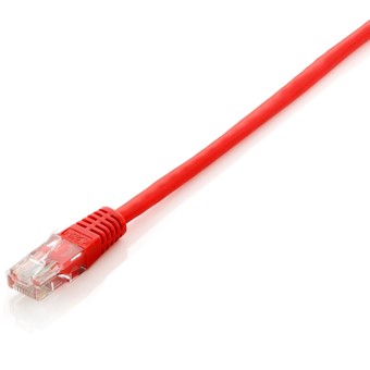 Equip Cable Réseau Cat6 U/UTP RJ45 Mâle-Mâle 26 AWG Blindé Or - Red Equip Cable Réseau Cat6 U/UTP RJ45 Mâle-Mâle 26 AWG Blindé Or - Red