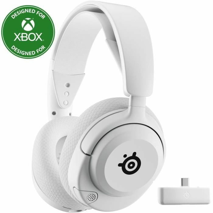 SteelSeries Arctis Nova 5X Blanc, Casque Gaming Sans fil