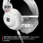 SteelSeries Arctis Nova 5X Blanc, Casque Gaming Sans fil