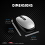 HP Souris Bluetooth Lunar 240 - Sans Fil, Capteur Optique 1600 PPP, Design Ambidextre