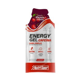 NUTRISPORT ENERGY GEL cerise-cola avec caféine 24 unités