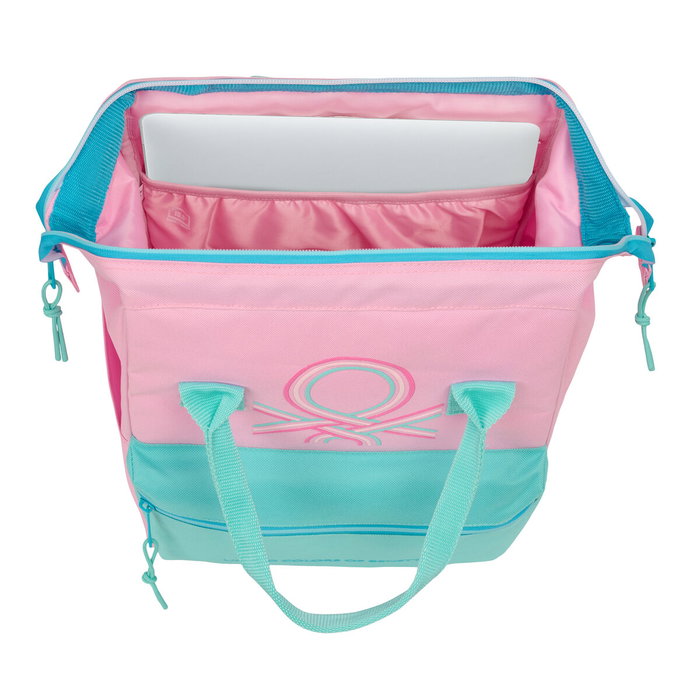 Cartable Benetton benetton Multicouleur 27 x 40 x 19 cm Cartable Benetton benetton Multicouleur 27 x 40 x 19 cm
