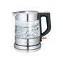 Severin WK 3468 Bouilloire électrique 1 litre avec corps en acier inoxydable et carafe en verre