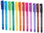 Pincello Lot de 12 Stylos Fluorescents Semi-Gel, Couleurs Assorties, 13x17x2 cm (Set de 24)