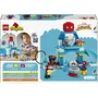Lego LEGO DUPLO | Marvel 10464 Le Quartier Général de l'Équipe Spidey - Jeu des 2 ans - Moto