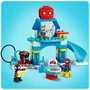 Lego LEGO DUPLO | Marvel 10464 Le Quartier Général de l'Équipe Spidey - Jeu des 2 ans - Moto