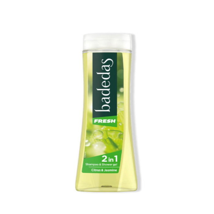 Badedas Gel douche + shampooing FRESH 2en1 AGRUMES & JASMIN 600 ml