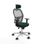 Piqueras y Crespo Chaise de Bureau avec Appui-tête Jorquera 1D086N2 Vert