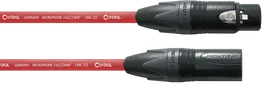 Cordial Câble Micro XLR 10 mètres Rouge