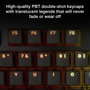 Be Quiet! BT002US Clavier Mécanique QWERTY US Noir Multicouleur