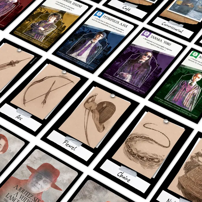 Winning Moves CLUEDO Mercredi - Jeu de société d'enquête inspiré de la série - Dès 12 ans