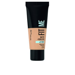 Maybelline Fond de Teint FIT ME MATTE+PORELESS #220 30ml Peaux Mixtes à Grasses Matifiant