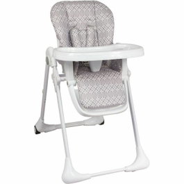Bambisol Chaise haute multipositions inclinable Beige / Blanc