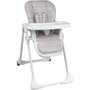 Bambisol Chaise haute multipositions inclinable Beige / Blanc