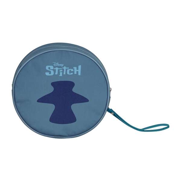 Karactermania Nécessaire de plage jumbo Lilo et Stitch - Motif visage, dimensions 21 x 7 x 23 cm, un compartiment à fermeture éclair, polyester