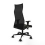 Chaise de Bureau Albacete XL Piqueras y Crespo B1C036N Noir