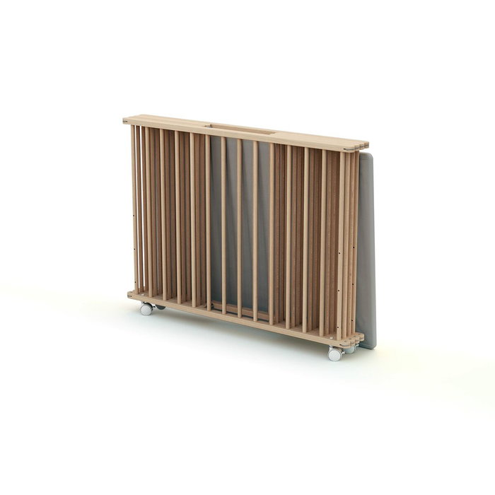 Webaby Parc bébé pliant en bois Cali Hetre Brut 70 x 100 cm Webaby Parc bébé pliant en bois Cali Hetre Brut 70 x 100 cm