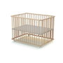 Webaby Parc bébé pliant en bois Cali Hetre Brut 70 x 100 cm