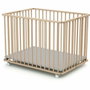 Webaby Parc bébé pliant en bois Cali Hetre Brut 70 x 100 cm