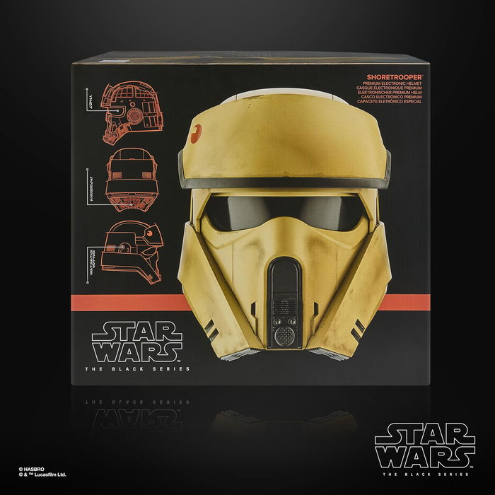 Hasbro Star Wars The Black Series Casque Électronique Shoretrooper Hasbro Star Wars The Black Series Casque Électronique Shoretrooper