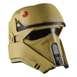 Hasbro Star Wars The Black Series Casque Shoretrooper Andor Cosplay Electronique Premium avec Modulation Vocale, à Partir de 14 Ans