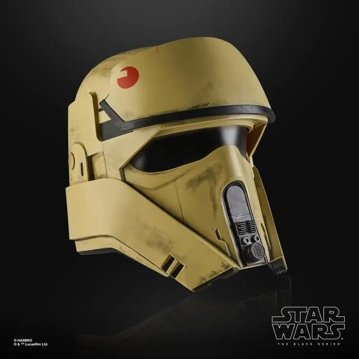 Hasbro Star Wars The Black Series Casque Shoretrooper Andor Cosplay Electronique Premium avec Modulation Vocale, à Partir de 14 Ans