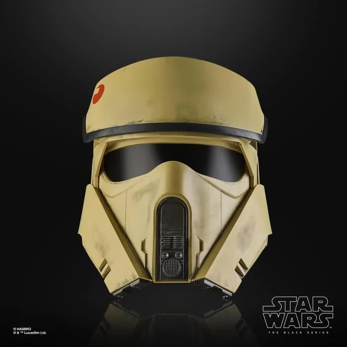 Hasbro Star Wars The Black Series Casque Shoretrooper Andor Cosplay Electronique Premium avec Modulation Vocale, à Partir de 14 Ans