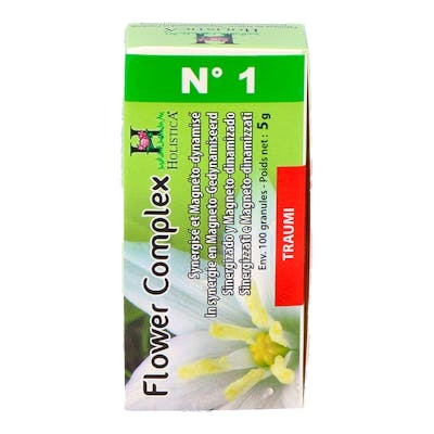 HOLISTICA Flower Complex No 1 Choques 100g Granulés HOLISTICA Flower Complex No 1 Choques 100g Granulés