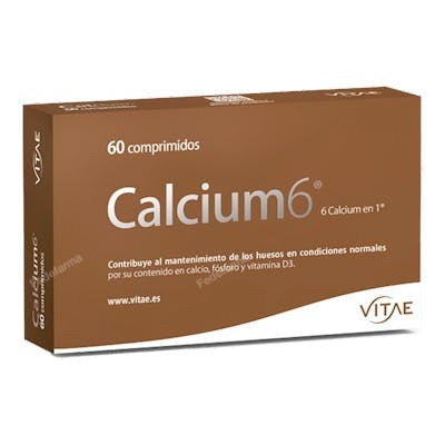 VITAE CALCIUM6 60 comprimés VITAE CALCIUM6 60 comprimés