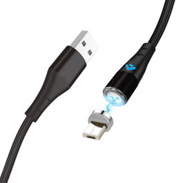 Phoenix technologies Câble de charge rapide magnétique Micro USB 3A, 1 m