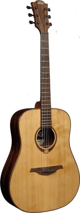 LAG Guitare Acoustique Dreadnought Tramontane 118, Table Cèdre Rouge Massif, Fond Khaya, Naturel, Cordes Métal, Finition Brillante LAG Guitare Acoustique Dreadnought Tramontane 118, Table Cèdre Rouge Massif, Fond Khaya, Naturel, Cordes Métal, Finition Brillante
