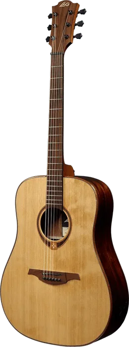 LAG Guitare Acoustique Dreadnought Tramontane 118, Table Cèdre Rouge Massif, Fond Khaya, Naturel, Cordes Métal, Finition Brillante LAG Guitare Acoustique Dreadnought Tramontane 118, Table Cèdre Rouge Massif, Fond Khaya, Naturel, Cordes Métal, Finition Brillante