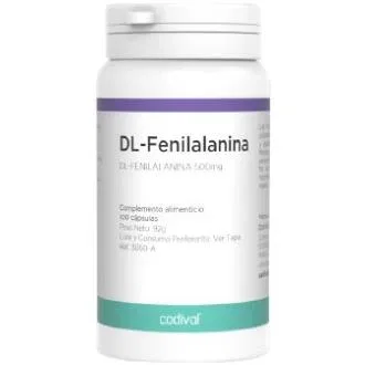 CODIVAL DL-Fenilalanine 500 mg 100 capsules