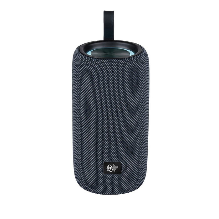 Basics Enceinte Bluetooth RGB 16 W avec anse de transport silicone, diamètre 8 x 16,8 cm Basics Enceinte Bluetooth RGB 16 W avec anse de transport silicone, diamètre 8 x 16,8 cm