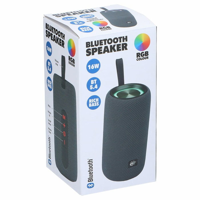 Basics Haut-parleur bluetooth RGB 16 W