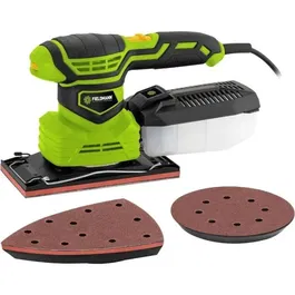 Fieldmann Ponceuse vibrante 3 en 1 FDB 200221-E, 220 W, vitesse variable 7000-12000 tr/min, avec bac à poussière amovible