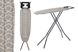 KIPIT Table à repasser géométrique 30x105cm