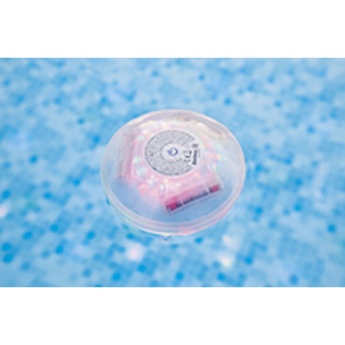 Lumière Solaire Flottante pour Piscine Bestway Ø 14 cm (1 Unité)