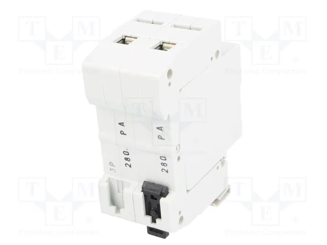 EATON ELECTRIC Limiteur de surtensions Type 2, 2 pôles, 40kA, 280VAC EATON ELECTRIC Limiteur de surtensions Type 2, 2 pôles, 40kA, 280VAC
