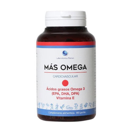 Más Omega Punto Rojo 180 Perlas Más Omega Punto Rojo 180 Perlas