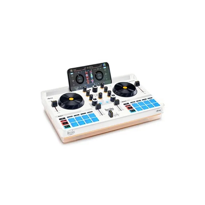 Hercules DJControl Mix Ultra Contrôleur DJ Bluetooth pour Smartphone iOS Android Sans Fil
