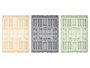 Kipit Boîte Pliable Plastique 40x30 cm Assorti Couleurs - 17 L (Set de 12)